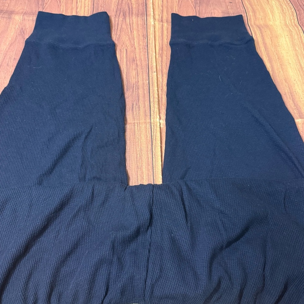 Men’s Size XL Calvin Klein Navy Waffle Knit Thermal Loungewear Joggers - Picture 8 of 13